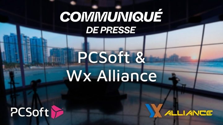 WDNews | Communiqué de presse | PCSoft - Wx Alliance
