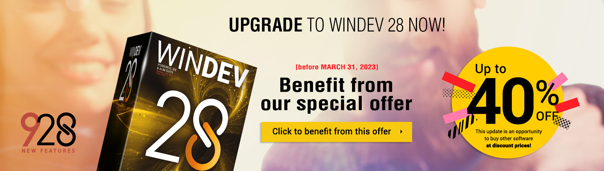 Upgrade to WINDEV 28 now