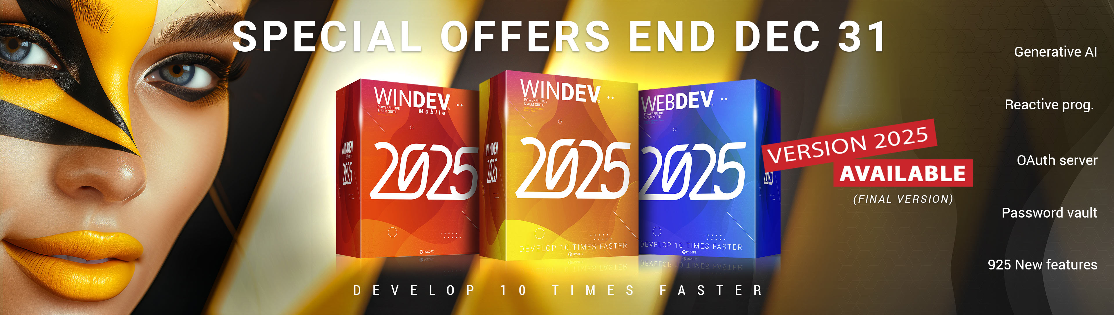 Upgrade to WINDEV 2025 now