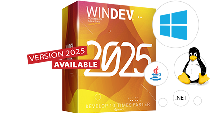 WINDEV: Create Windows, .Net, Linux and Mac applications 10 times faster